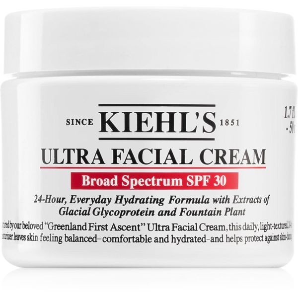 Kiehl's Kiehl's Ultra Facial Cream lahka vlažilna dnevna krema SPF 30 50 ml