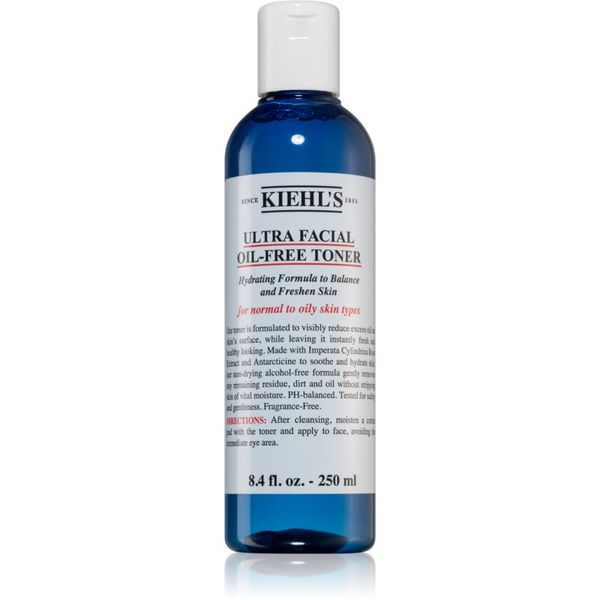 Kiehl's Kiehl's Ultra Facial Oil-Free Toner tonik za obraz za normalno do mastno kožo 250 ml