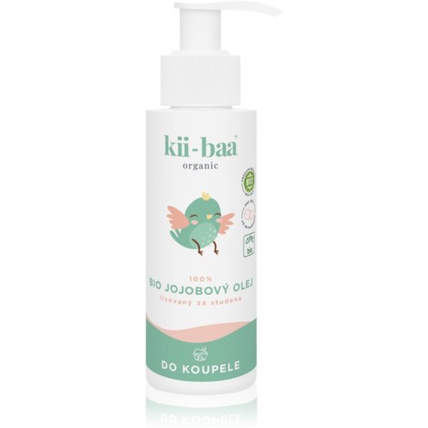 kii-baa® organic kii-baa® organic 100% Bio Oil Jojoba olje za kopel za otroke od rojstva 100 ml
