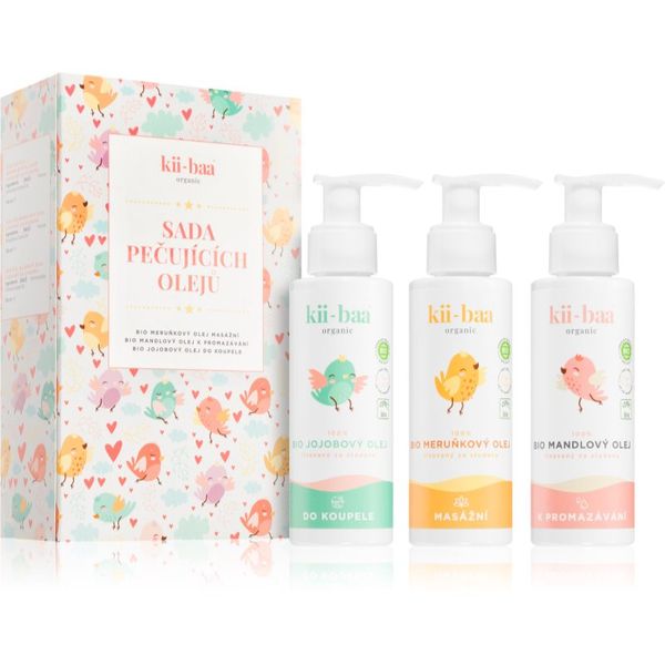 kii-baa® organic kii-baa® organic Oil Gift Set darilni set (za otroke od rojstva)