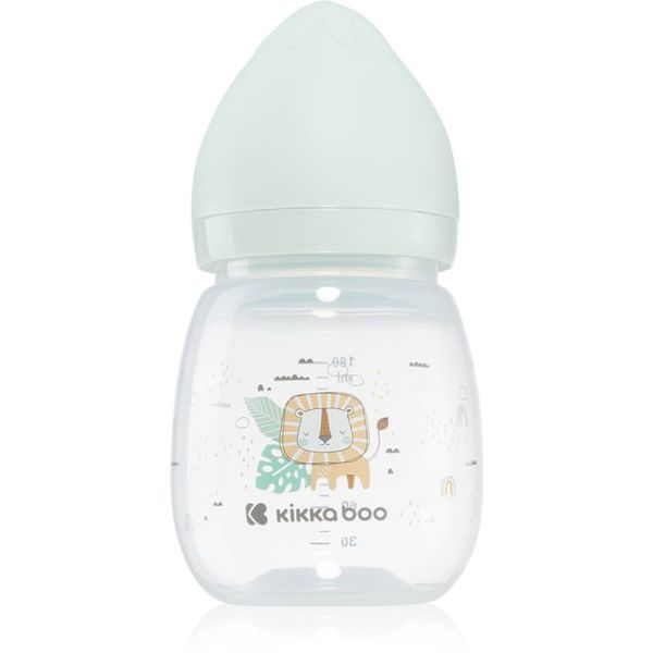 Kikkaboo Kikkaboo Savanna Anti-colic Feeding Bottle steklenička za dojenčke 3 m+ Mint 180 ml