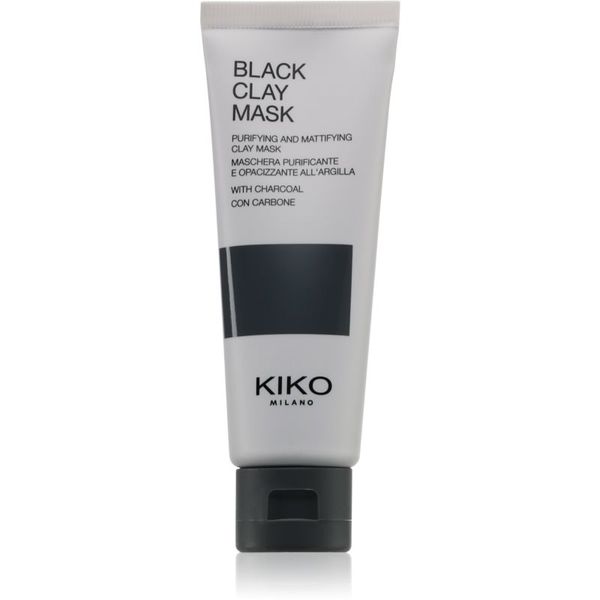 KIKO Milano KIKO Milano Black Clay Mask čistilna maska za obraz 50 ml