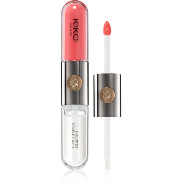 KIKO Milano KIKO Milano Unlimited Double Touch dolgoobstojna tekoča šminka odtenek 113 Satin Coral 6 ml