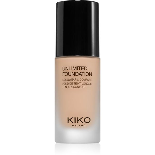 KIKO Milano KIKO Milano Unlimited Foundation dolgoobstojni tekoči puder z mat učinkom odtenek 02 Neutral 30 ml