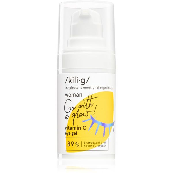 Kilig Kilig Vitamin C posvetlitveni gel za oči z vitaminom C 15 ml