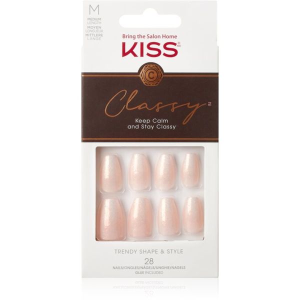 KISS KISS Classy Nails Cozy Meets Cute umetni nohti medium 28 kos