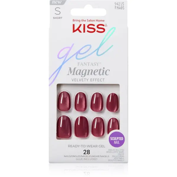 KISS KISS Gel Fantasy Magnetic umetni nohti 28 kos