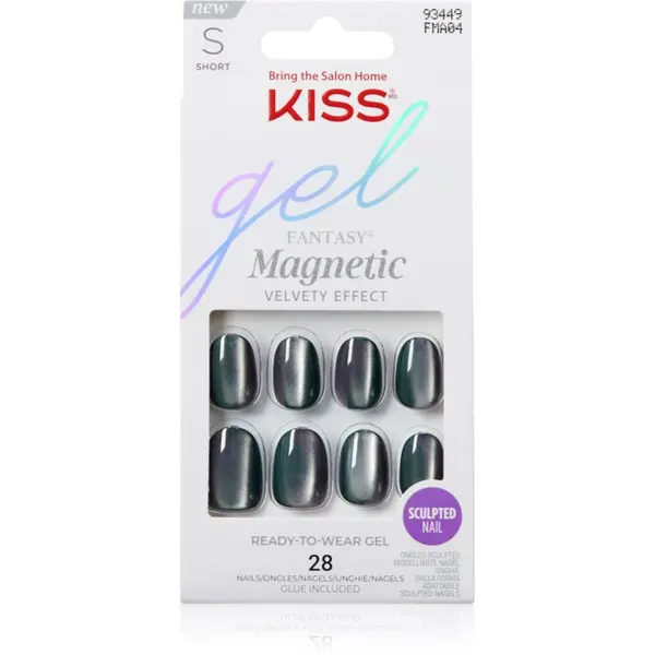 KISS KISS Gel Fantasy Magnetic umetni nohti 28 kos
