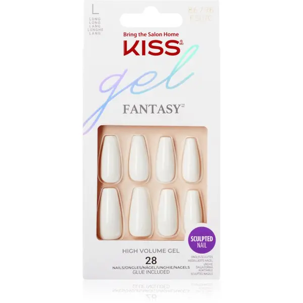 KISS KISS Gel Fantasy umetni nohti True Color 28 kos