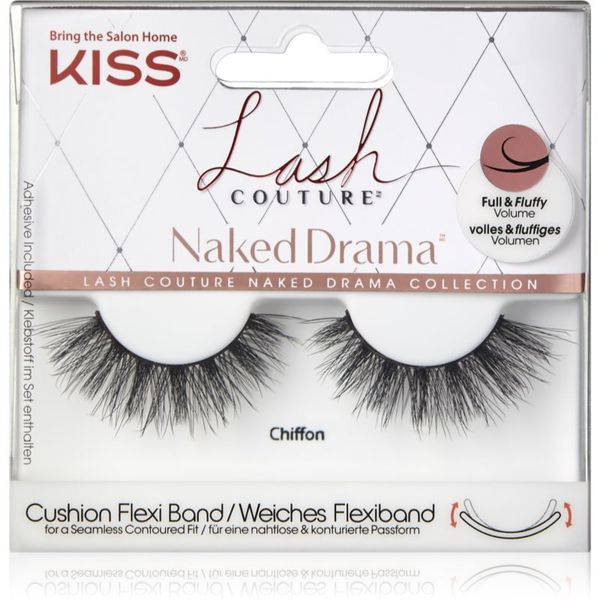 KISS KISS Lash Couture Naked Drama umetne trepalnice Chiffon 2 kos