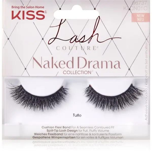 KISS KISS Lash Couture Naked Drama umetne trepalnice Tulle 1 par