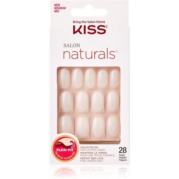 KISS KISS Salon Natural Break Even umetni nohti 28 kos