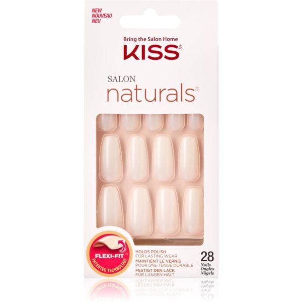 KISS KISS Salon Natural Walk On Air umetni nohti 28 kos