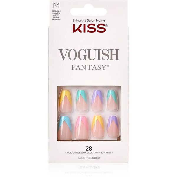 KISS KISS Voguish Fantasy Candies umetni nohti medium 28 kos