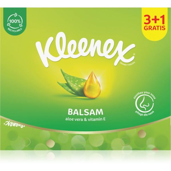 Kleenex Kleenex Balsam Box papirnati robčki 4x64 kos