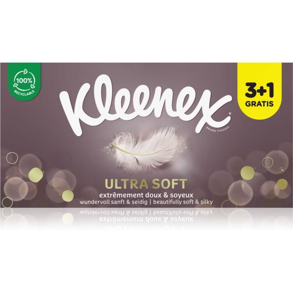 Kleenex Kleenex Ultra Soft Box papirnati robčki 4x64 kos