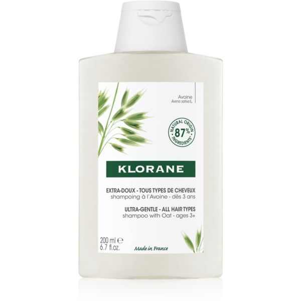 Klorane Klorane Avoine nežni šampon za vse tipe las 200 ml
