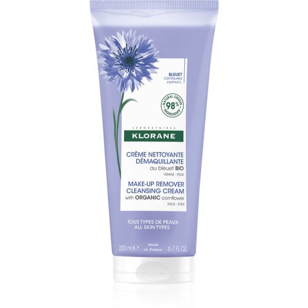 Klorane Klorane Cornflower Make-up remover čistilno mleko za odstranjevanje ličil 200 ml