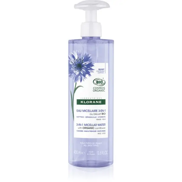 Klorane Klorane Cornflower micelarna voda 3v1 400 ml