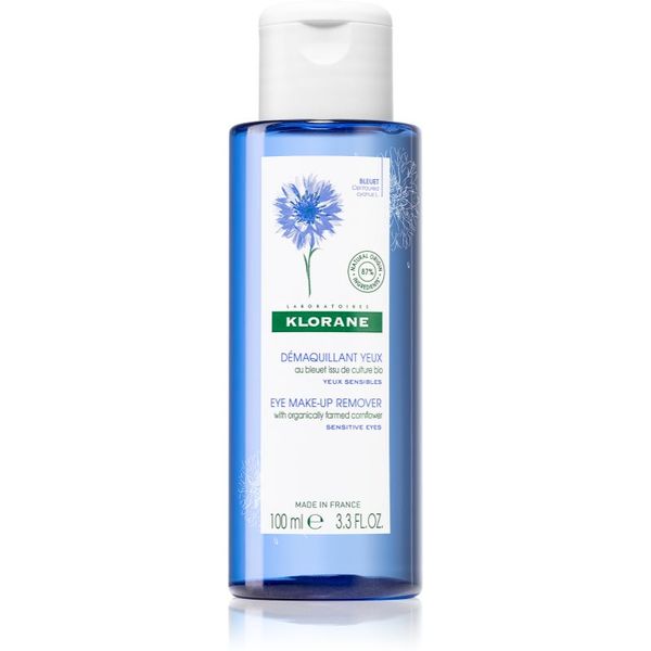 Klorane Klorane Cornflower nežni odstranjevalec ličil za oči za občutljive oči 100 ml