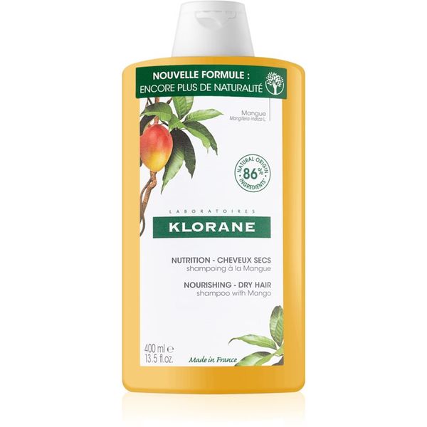 Klorane Klorane Mango intenzivno hranilni šampon za suhe lase 400 ml