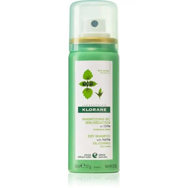 Klorane Klorane Nettle suhi šampon za mastne lase 50 ml