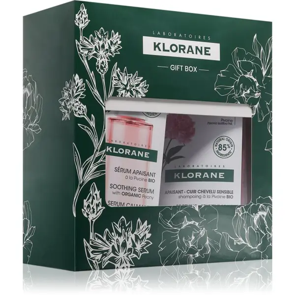 Klorane Klorane Peony Bio darilni set za lase