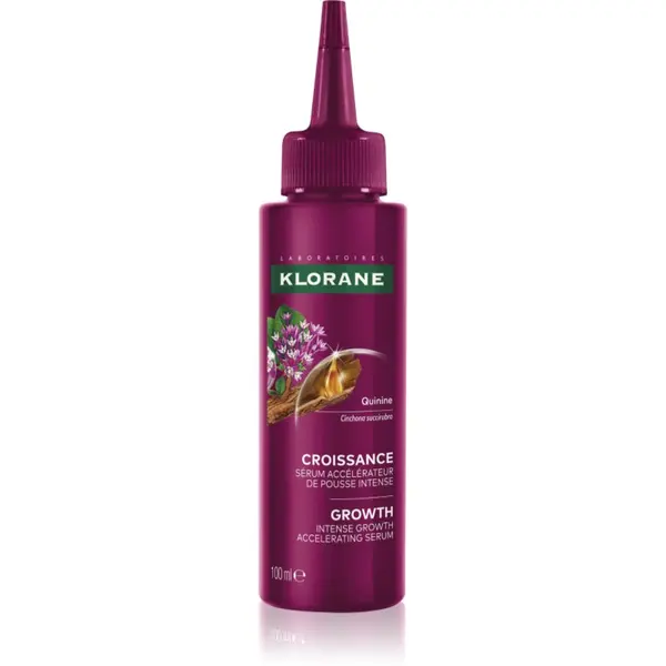 Klorane Klorane Quinine Growth Accelerating Serum serum brez spiranja za okrepitev in rast las 100 ml