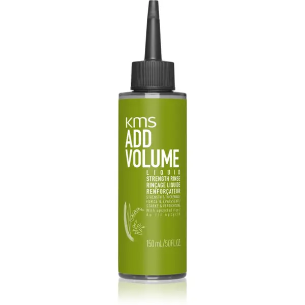 KMS KMS Add Volume Liquid Strength Rinse lasni tretma za lase, ki jim manjka gostota 150 ml
