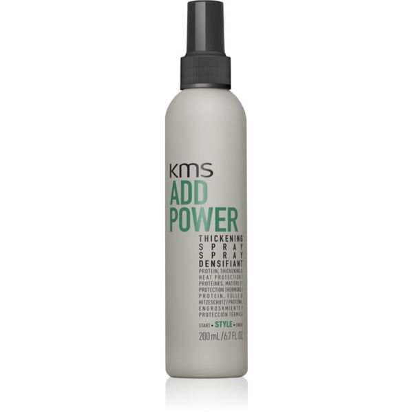 KMS KMS Addpower Thickening Spray pršilo za lase za lase, ki jim manjka gostota 200 ml