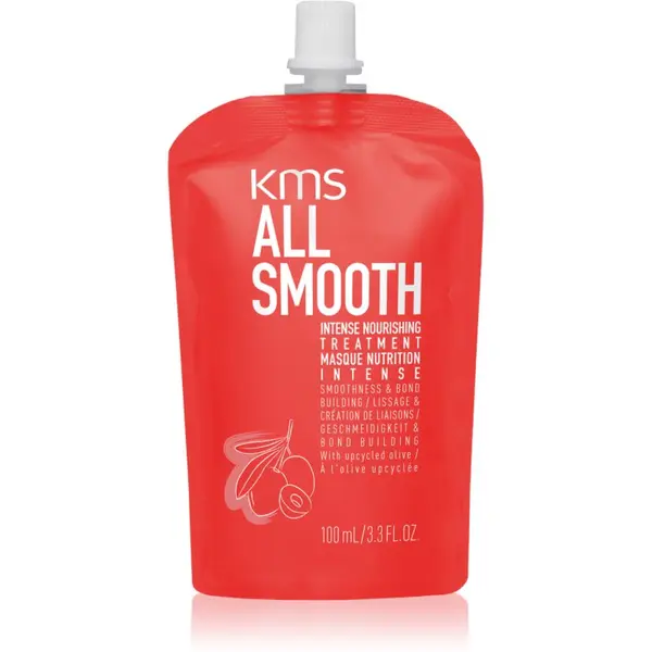 KMS KMS All Smooth Intense nourishing treatment intenzivna hranilna maska za gladek videz las 100 ml