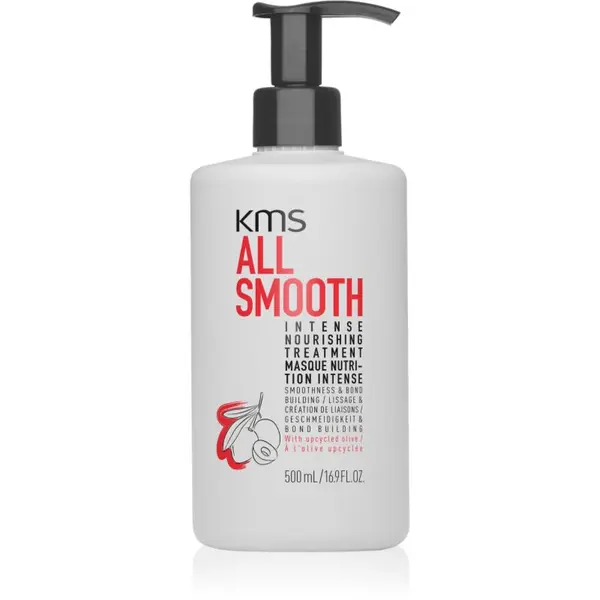 KMS KMS All Smooth Intense nourishing treatment intenzivna hranilna maska za gladek videz las 500 ml