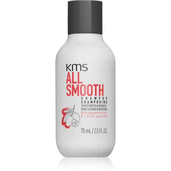KMS KMS All Smooth Shampoo šampon za glajenje las za močne, grobe in suhe lase 75 ml