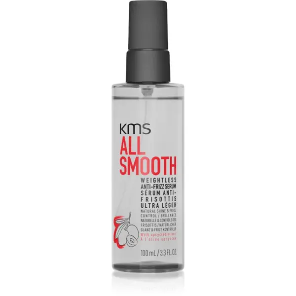 KMS KMS All Smooth Weightless Anti-frizz Serum lahki serum proti krepastim lasem 100 ml