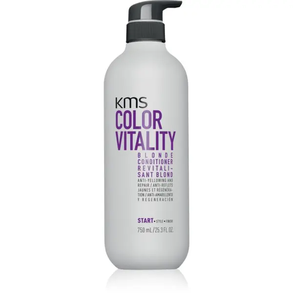 KMS KMS Color Vitality Blonde Conditioner balzam za blond lase in lase s prameni 750 ml