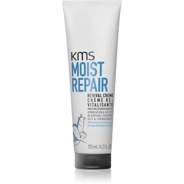 KMS KMS Moist Repair Revival Creme vlažilna krema za lomljive lase 125 ml