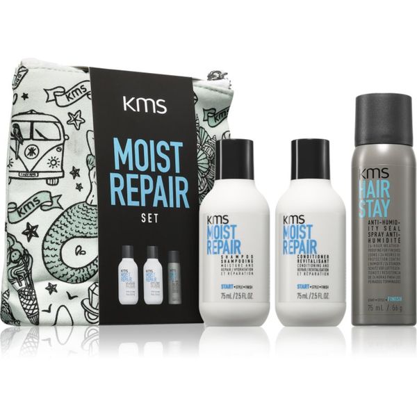 KMS KMS Moist Repair Set Potovalni set z vlažilnim učinkom