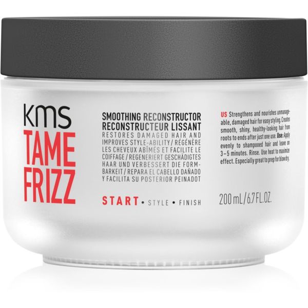 KMS KMS Tame Frizz Smoothing Reconstructor maska za lase za poškodovane lase 200 ml