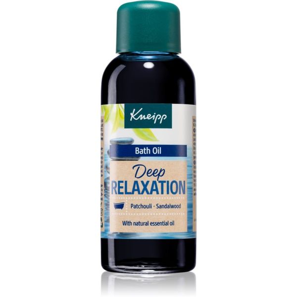 Kneipp Kneipp Deep Relaxation olje za kopel Patchouli Sandalwood 100 ml