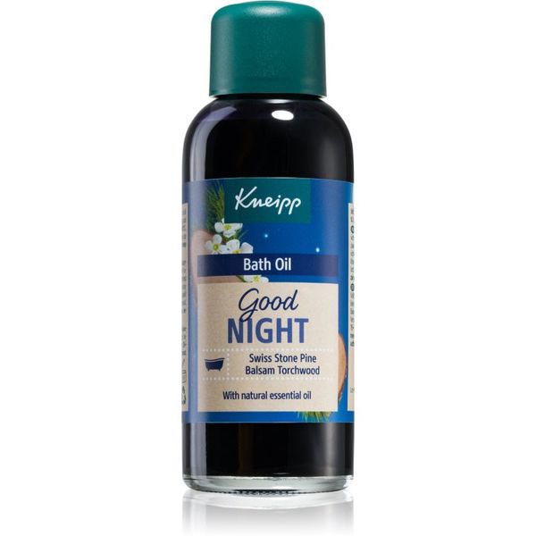 Kneipp Kneipp Good Night pomirjajoče olje za kopel Swiss Stone Pine & Balsam Torchwood 100 ml