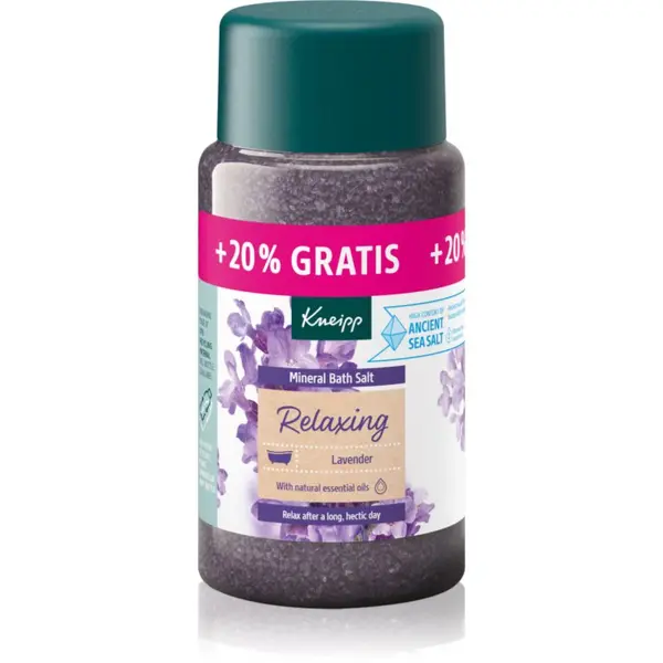 Kneipp Kneipp Relaxing Lavender sol za kopel Lavender 600 g