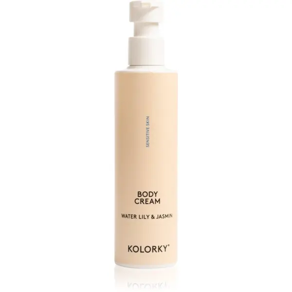 Kolorky Kolorky Body Cream Sensitive Skin krema za telo za občutljivo kožo Watter Lilly & Jasmin 190 ml