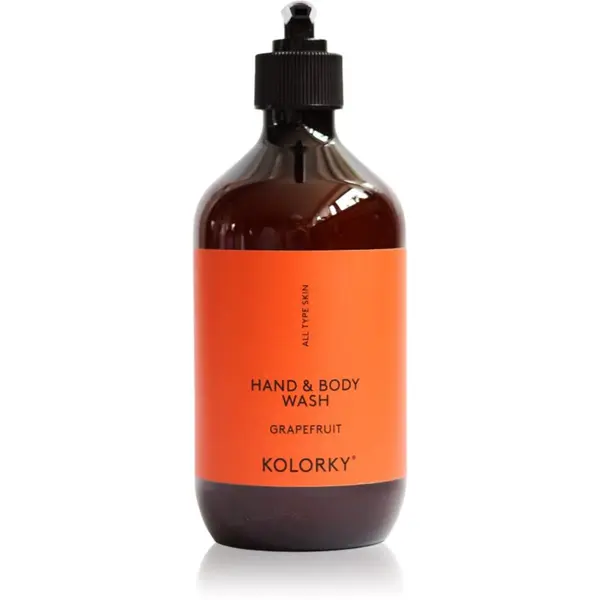 Kolorky Kolorky Hand & Body Wash gel za umivanje za roke in telo Grapefruit 490 ml