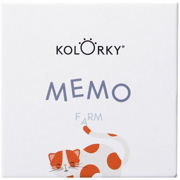 Kolorky Kolorky Memo Game Farm Spomin 20 kos