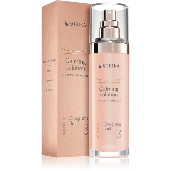 KORIKA KORIKA HI-TECH LIPOSOME Calming solution Energising fluid Pomirjajoča emulzija 120 ml