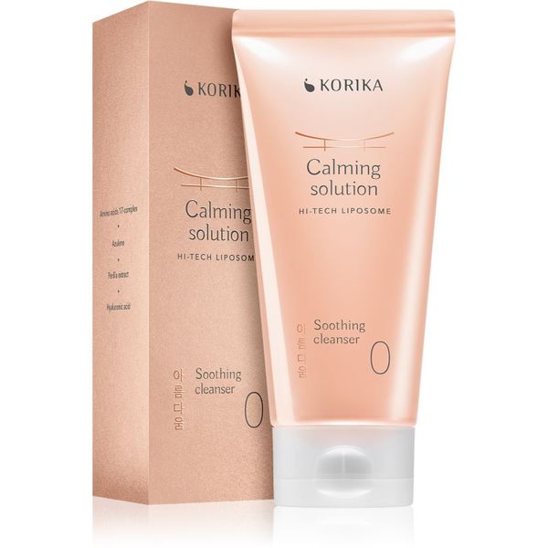 KORIKA KORIKA HI-TECH LIPOSOME Calming solution Soothing cleanser pomirjajoča čistilna krema 150 ml