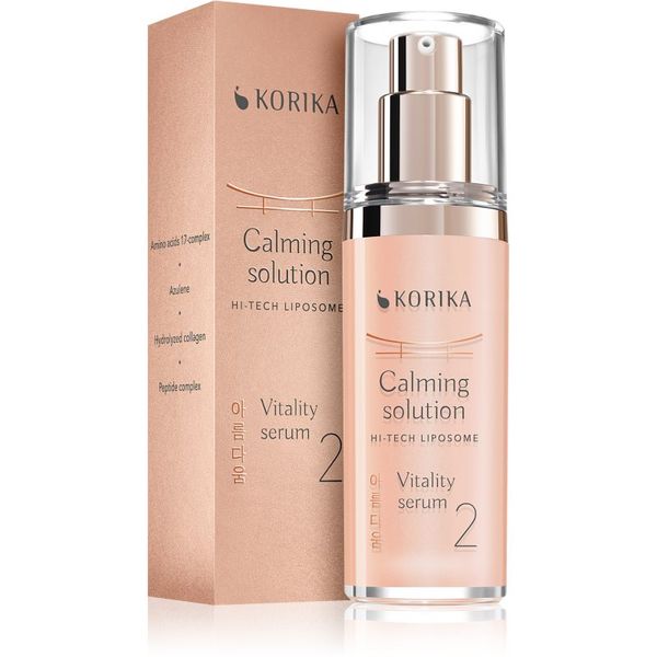 KORIKA KORIKA HI-TECH LIPOSOME Calming solution Vitality serum pomirjajoči serum 30 ml