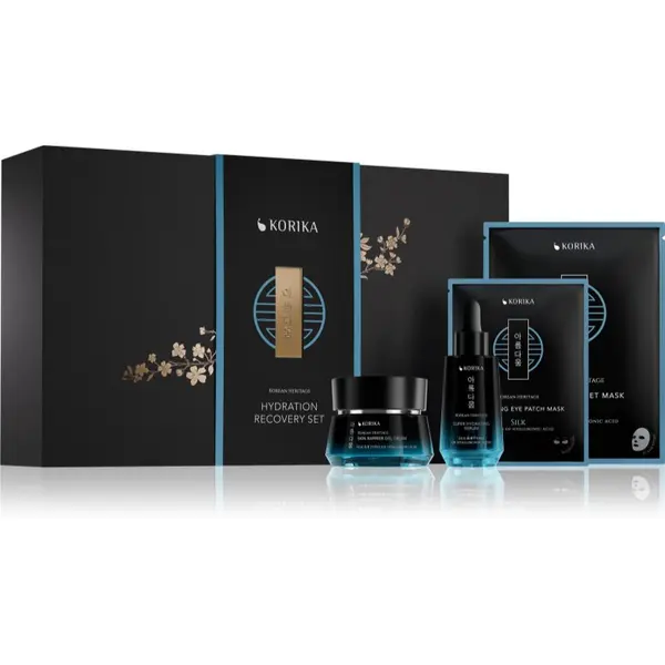 KORIKA KORIKA Korean Heritage Hydration Recovery Set darilni set za intenzivno vlažnost 4 kos