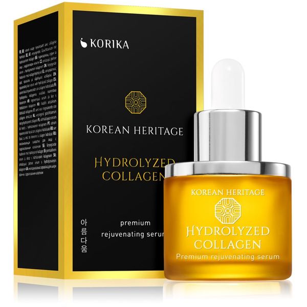 KORIKA KORIKA Korean Heritage Hydrolyzed Collagen Premium Rejuvenating Serum pomladitveni serum za obraz s hidroliziranim kolagenom Rejuvenating Face Serum 3