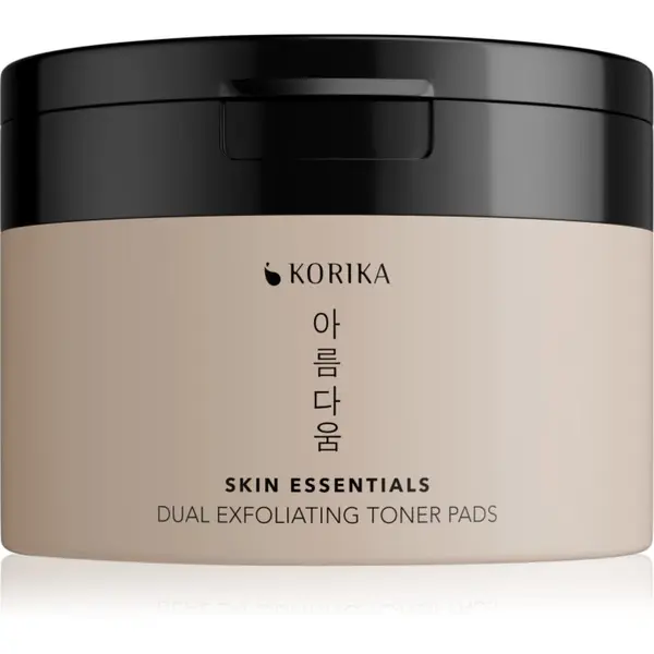 KORIKA KORIKA Skin Essentials Dual Exfoliating Toner Pads dvojne eksfoliacijske blazinice 20 kos
